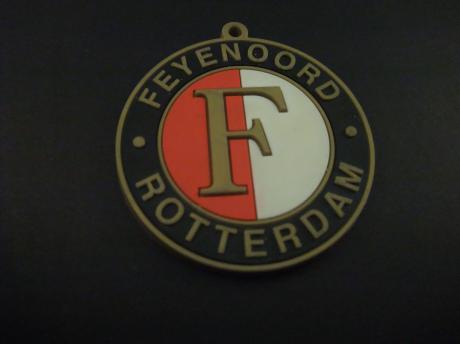 Feyenoord Rotterdam logo rond sleutelhanger